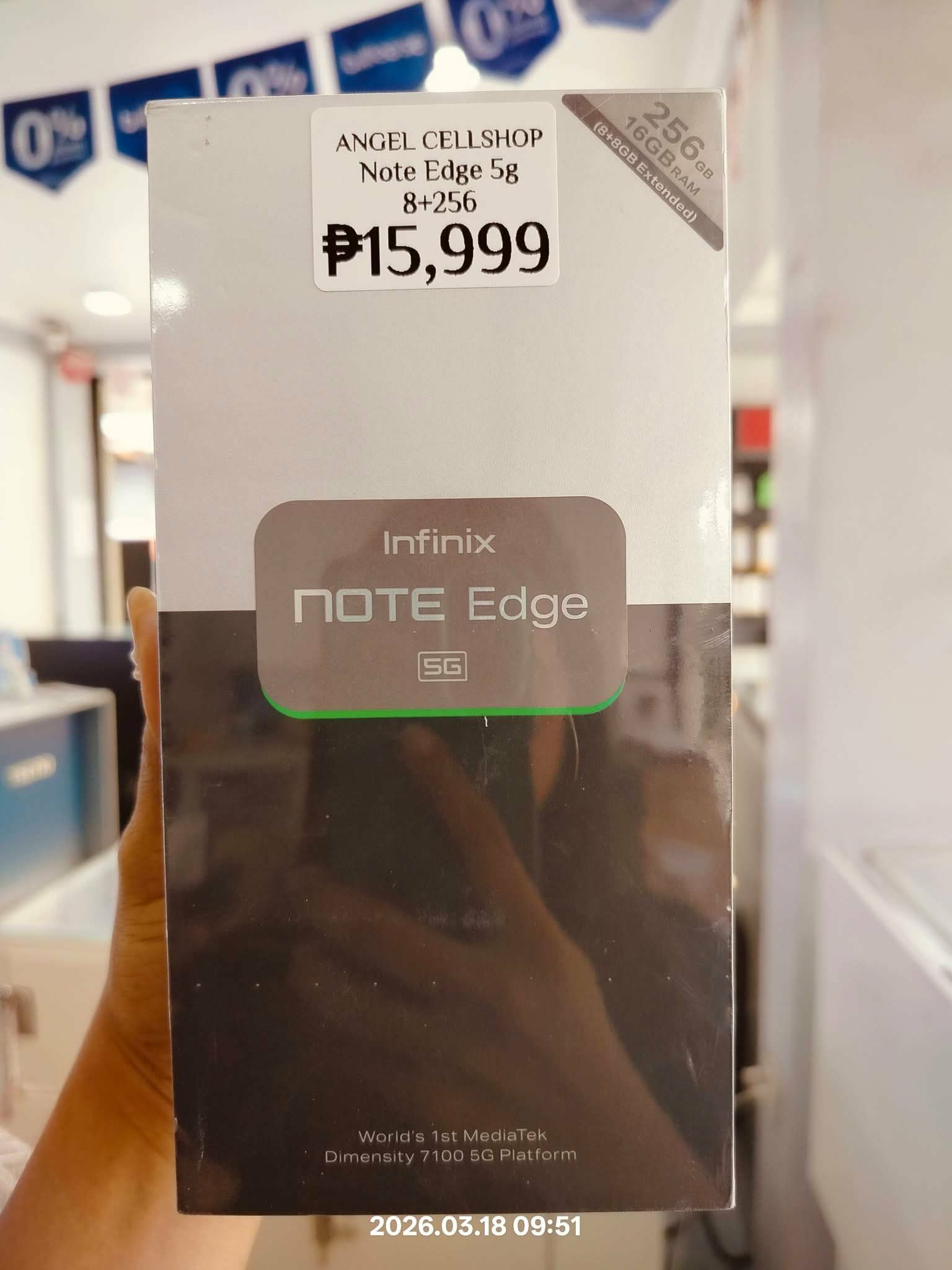 NOTE EDGE 5G INFINIX 8/256